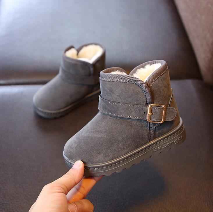 LGW Children’s Warm Snow Boots – Cozy, Non-Slip Winter Footwear for Boys & Girls