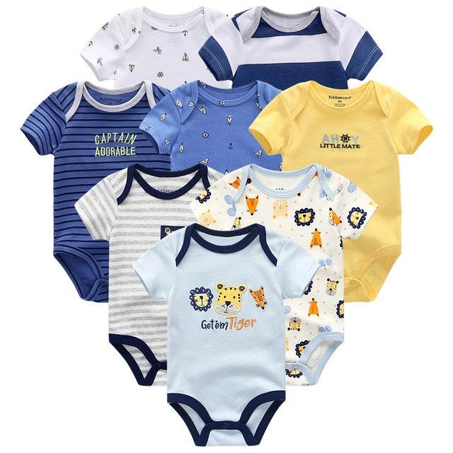 Little Gigglers World 8 Pcs Unisex baby Cotton Bodysuit 152ce3-2.myshopify.com