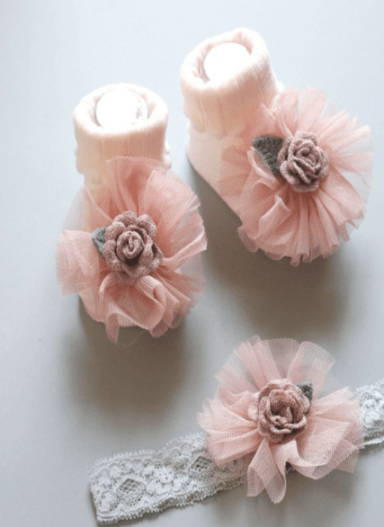 Little Gigglers World Baby Headband Socks Gift Set 152ce3-2.myshopify.com