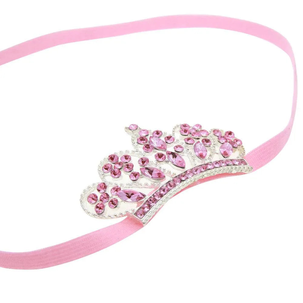 Little Gigglers World Baby Thin Rhinestone Crown Headband 152ce3-2.myshopify.com