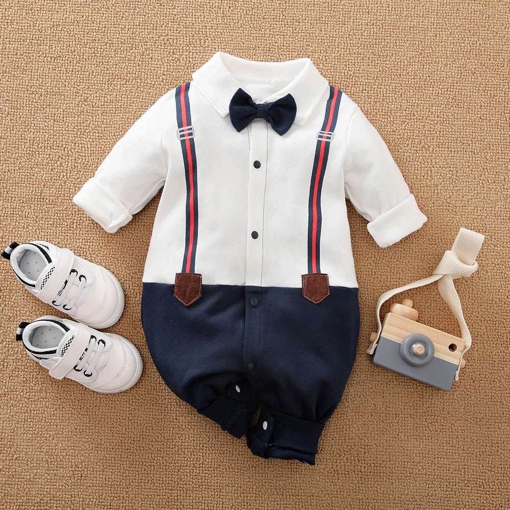 Little Gigglers World Baby Toddler Boy Gentleman Party Romper 152ce3-2.myshopify.com