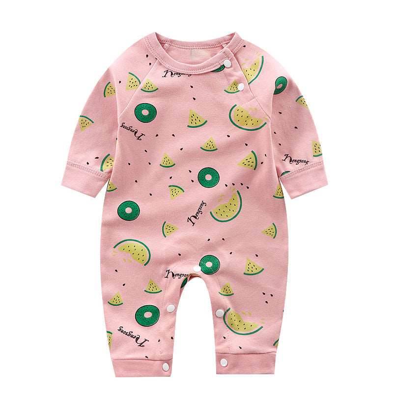 Little Gigglers World Baby Toddler Long-sleeved Cotton Apple Romper 152ce3-2.myshopify.com