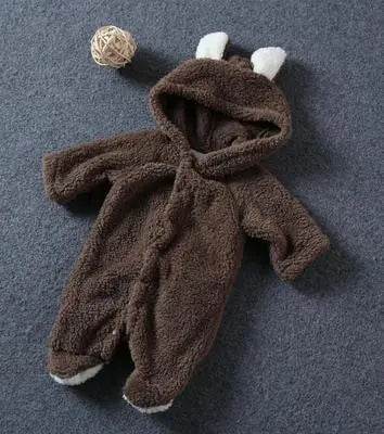 Little Gigglers World Cute Baby Winter Fleece Romper 152ce3-2.myshopify.com