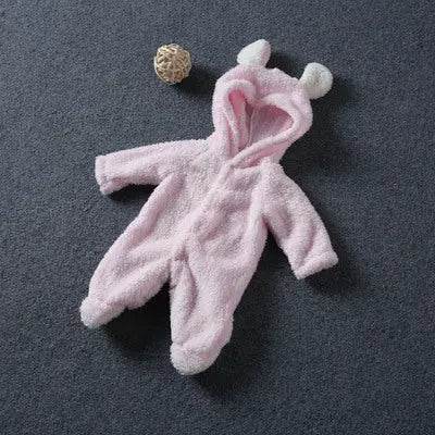 Little Gigglers World Cute Baby Winter Fleece Romper 152ce3-2.myshopify.com