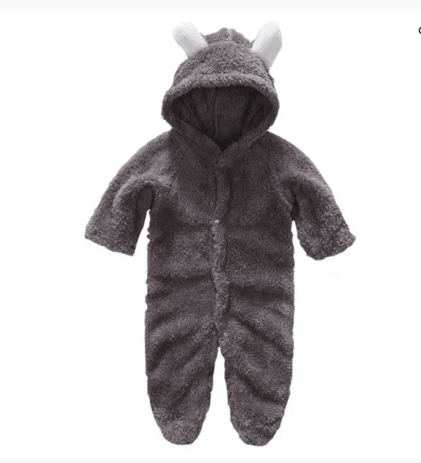 Little Gigglers World Cute Baby Winter Fleece Romper 152ce3-2.myshopify.com