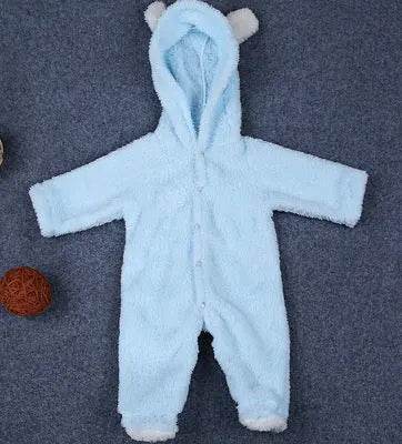 Little Gigglers World Cute Baby Winter Fleece Romper 152ce3-2.myshopify.com