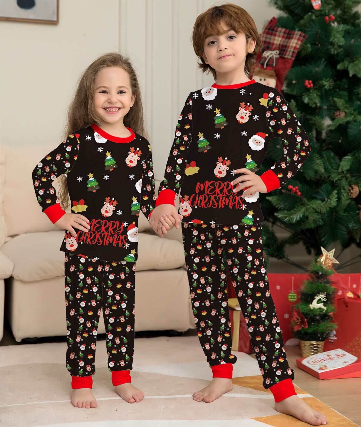 Little Gigglers World Family Christmas Matching Pajamas Set 152ce3-2.myshopify.com
