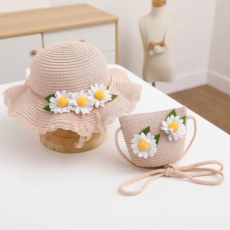 Little Gigglers World Kids Stylish Sunscreen Hat Bag Duo 152ce3-2.myshopify.com