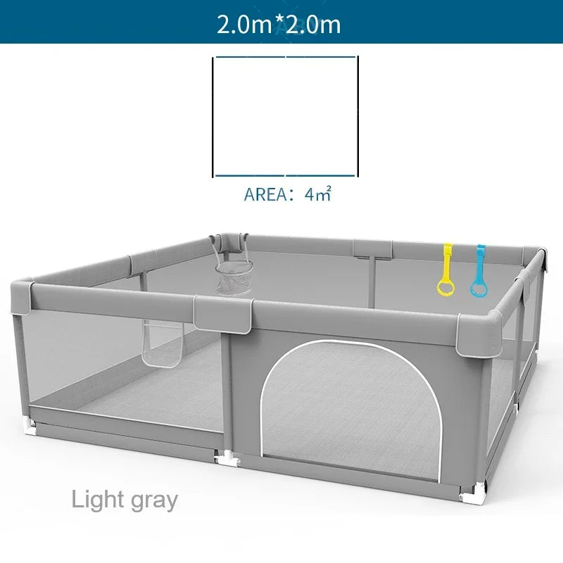 Little Gigglers World Baby PlayPen Wonderland with Pull Ring Child Safety Barrier Fence