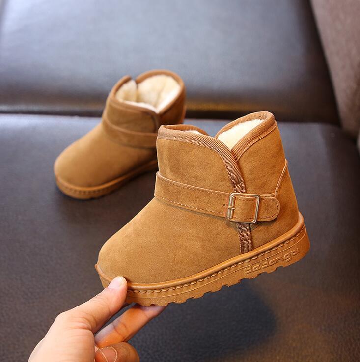 Unisex Kids’ Warm Snow Boots – Waterproof, Cozy & Lightweight Winter Footwear