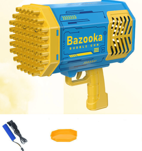 Little Gigglers World Bazooka Bubble Automatic Rocket Gun