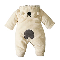 Little Gigglers World Infant Baby Thick Warm Fleece Winter Romper - Little Gigglers World