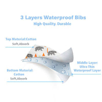 Little Gigglers World Baby 3 Pack Bibs