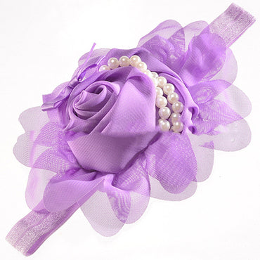 Little Gigglers World Baby Chiffon Flower Headband