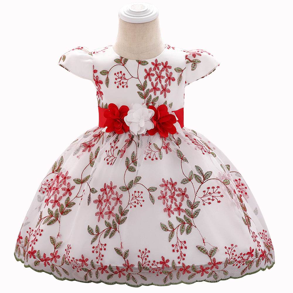 Girls Party Dress - Summer Fluffy Princess Dress 1-3Y