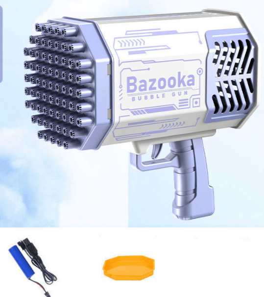 Little Gigglers World Bazooka Bubble Automatic Rocket Gun