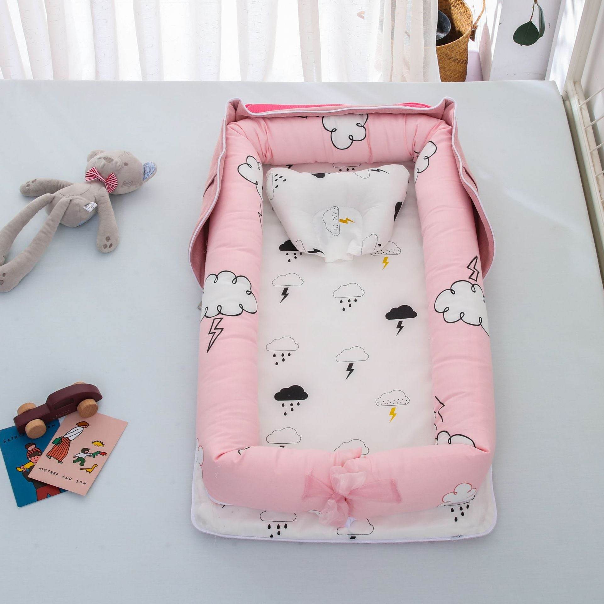 Little Gigglers World Portable Travel Bed Crib