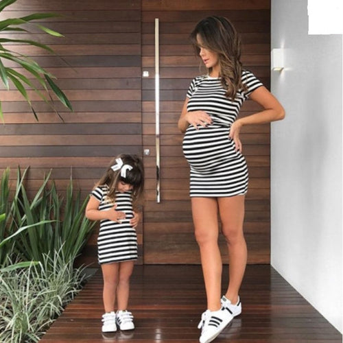 Little Gigglers World Striped Family Matching Set