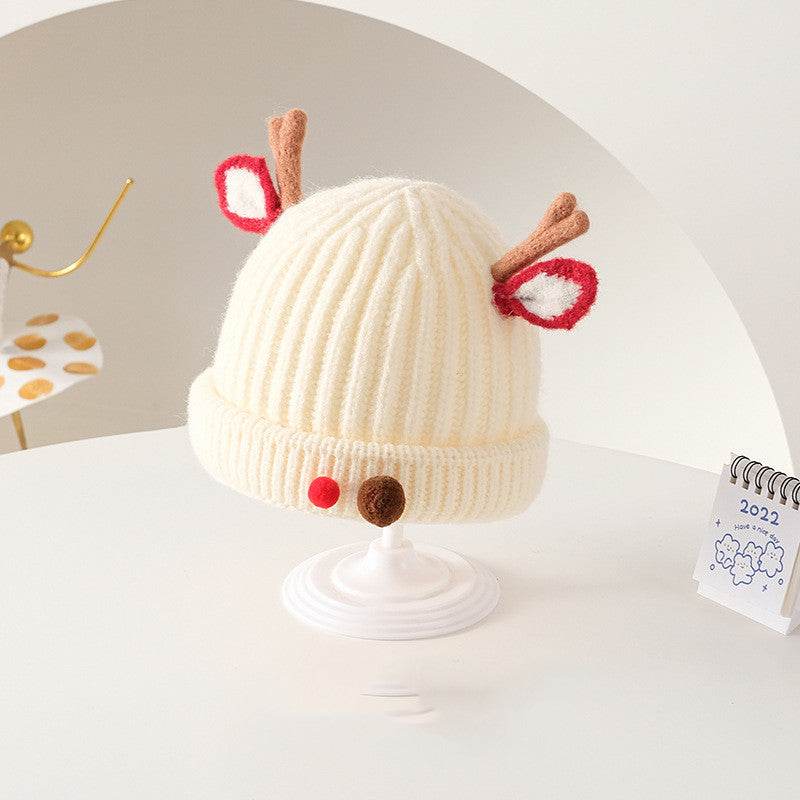 Little Gigglers World Stylish Children's Melon Skin Wool Hat