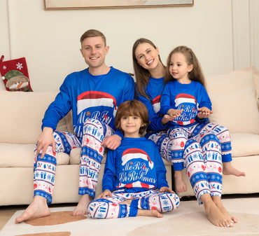Little Gigglers World Christmas Matching Family Pajamas Sets