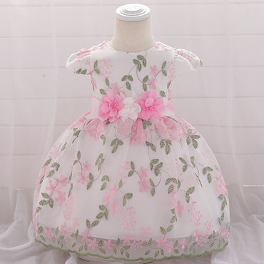 Litle Gigglers World Baby Summer Party fluffy dress