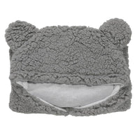 Little Gigglers World 2 Pcs Baby Swaddling Lamb Plush Sleeping Quilt Set