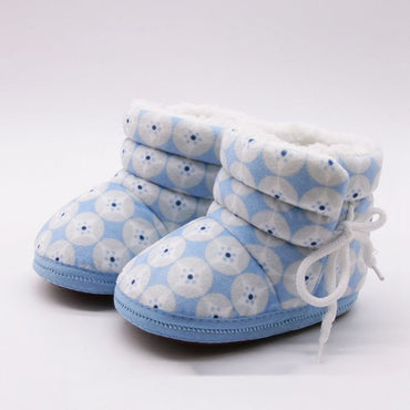 Little Gigglers World Unisex Baby Toddler Warm Winter Shoes