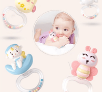 Little Gigglers World Baby Rattles Crib Musical Toy