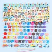 Little Gigglers World Montessori Educational Math Alphabets Wooden Toys
