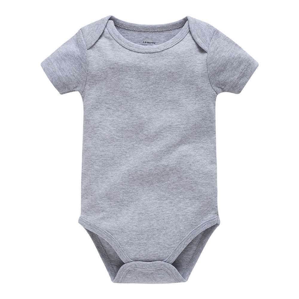 Little Gigglers World Summer Unisex Baby Plain Bodysuit