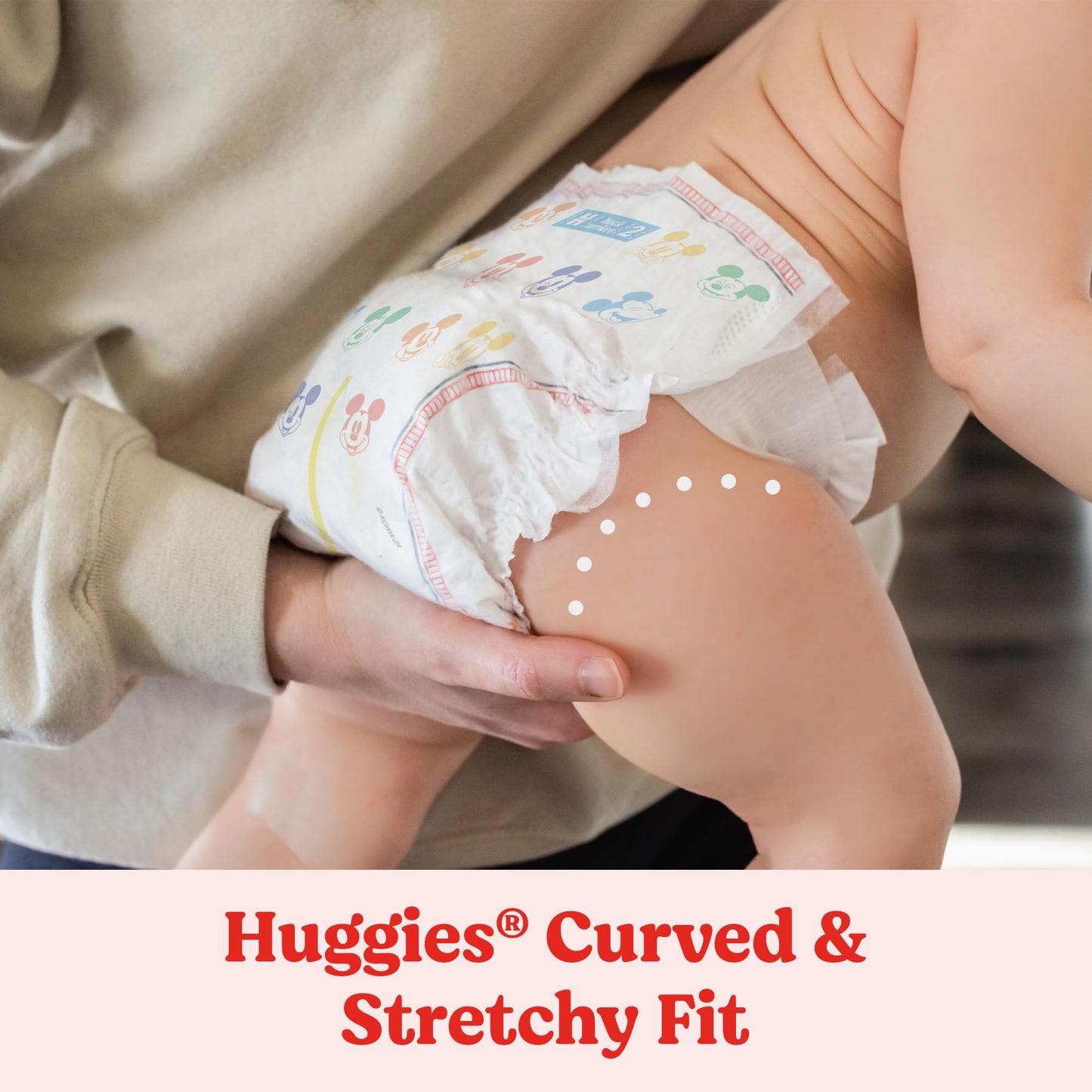 Huggies Size 1 Diapers, Snug & Dry Newborn Diapers, Size 1 (8-14 lbs), 128 Count, Packaging May Vary