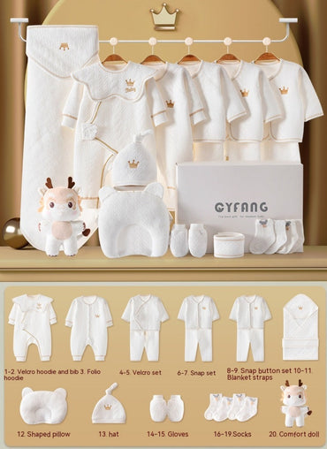 Little Gigglers World Babies Newborn Lux Suit 20 Piece Gift Box
