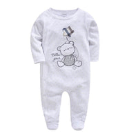 Little Gigglers World Unisex Newborn Baby Fleece Romper