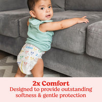Huggies Size 1 Diapers, Snug & Dry Newborn Diapers, Size 1 (8-14 lbs), 128 Count, Packaging May Vary