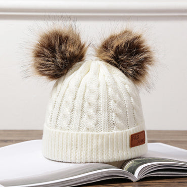 Fashionable Baby Raccoon Fur Headwear