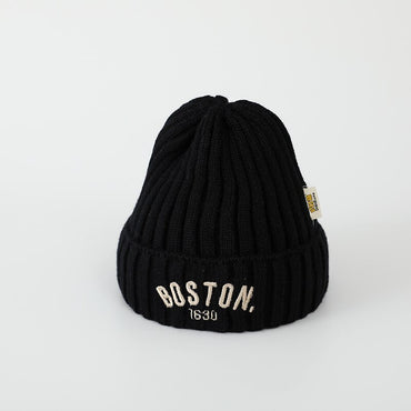 Little Gigglers World Trendy Boston-Inspired Kids Beanie Hat