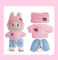 Close-Up of 17cm Doll Dress – Fine Stitching and Premium Fabric