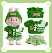 Collectible Plush Doll Wearing Elegant Lace Dress Outfit