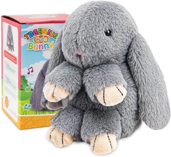 Stuffed Talking Rabbit Plush Toy - Little Gigglers World