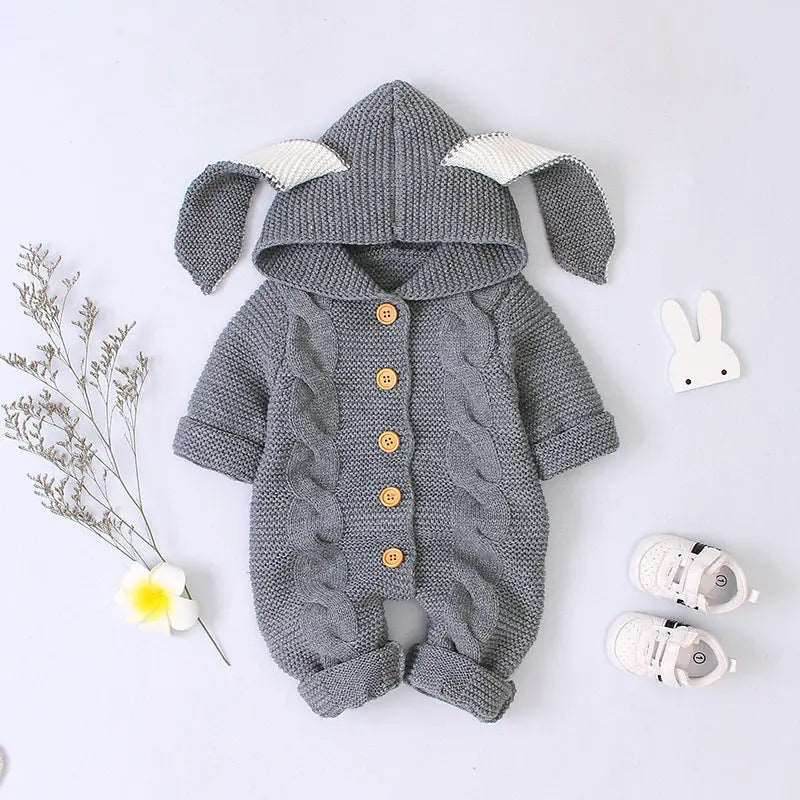 Little Gigglers World Unisex Baby Toddler Hand knitted Romper