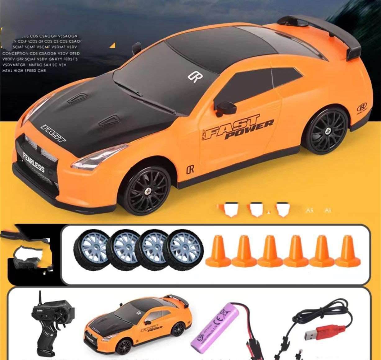 Little Gigglers World 4WD GTR Remote Control Drift Car 152ce3-2.myshopify.com
