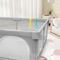 Little Gigglers World Baby PlayPen Safety Barrier Wonderland with Pull Ring Child Fence