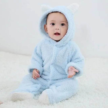 Little Gigglers World Cute Baby Winter Fleece Romper 152ce3-2.myshopify.com