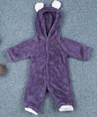 Little Gigglers World Cute Baby Winter Fleece Romper 152ce3-2.myshopify.com