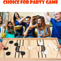 Little Gigglers World Fast Sling Wooden Battle Hockey Game 152ce3-2.myshopify.com