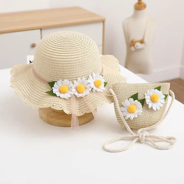 Little Gigglers World Kids Stylish Sunscreen Hat Bag Duo 152ce3-2.myshopify.com