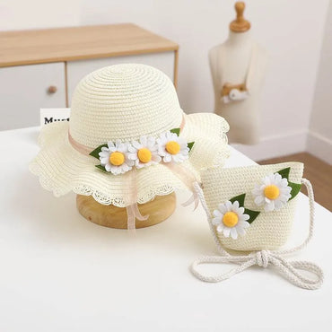 Little Gigglers World Kids Stylish Sunscreen Hat Bag Duo 152ce3-2.myshopify.com