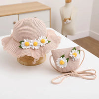 Little Gigglers World Kids Stylish Sunscreen Hat Bag Duo 152ce3-2.myshopify.com