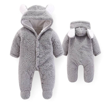 Little Gigglers World Newborn Baby Organic Fleece Winter Snowsuit Romper 152ce3-2.myshopify.com