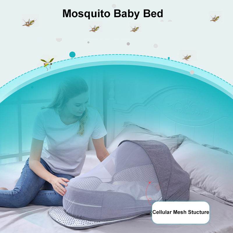 Little Gigglers World Portable Multifunctional Crib Bed 152ce3-2.myshopify.com